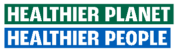 healthier planet healthier people logo