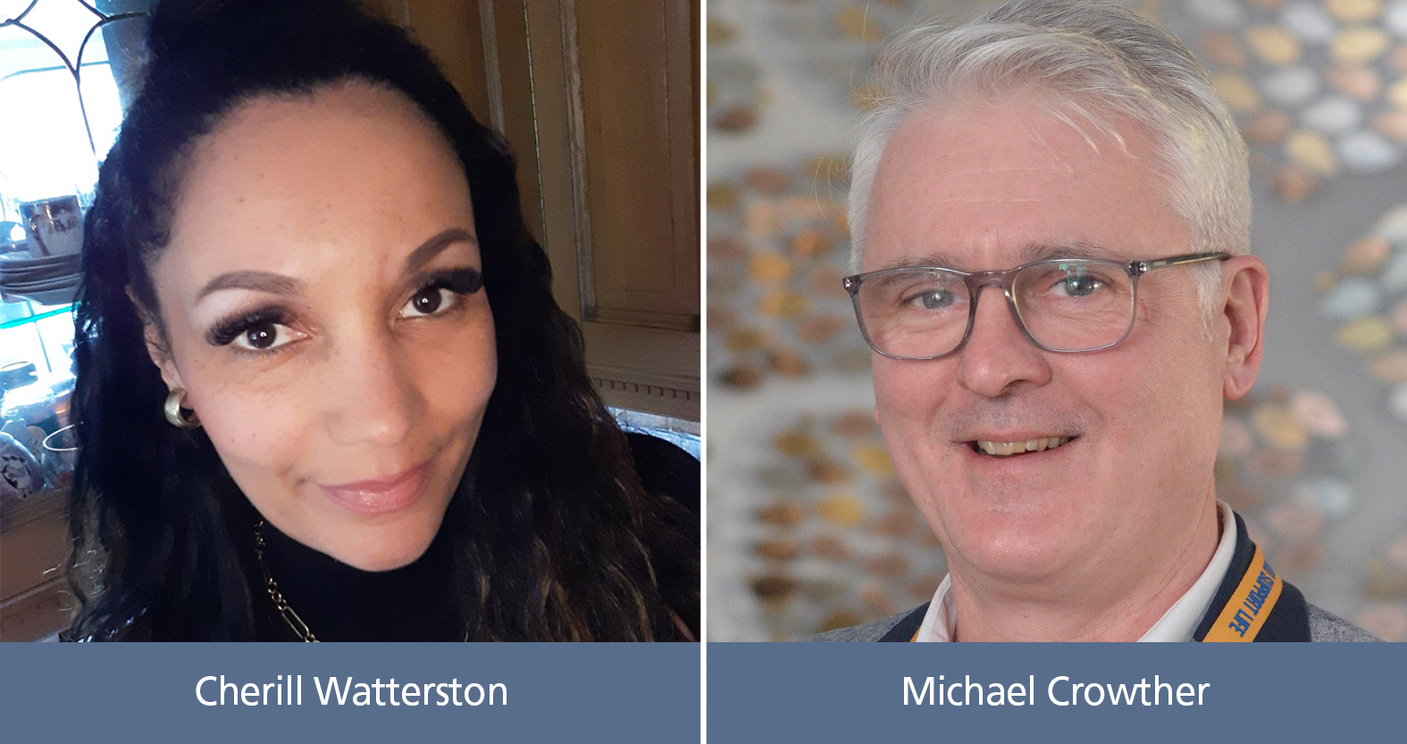 Cherill Watterston and Michael Crowther