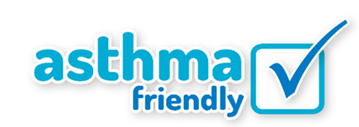 Asthma friendly tick Logo