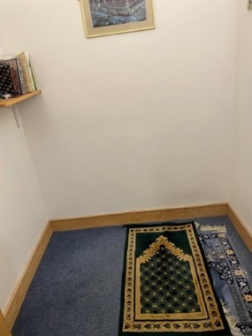 Prayer room at Marie Curie Bradford Hospice