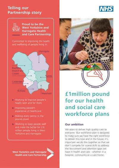 1 million pound for our social care and workforce plans