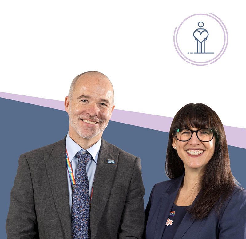 Rob Webster and Cathy Elliott