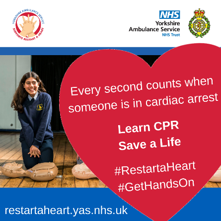 Every second counts when someone is in cardiac arrest