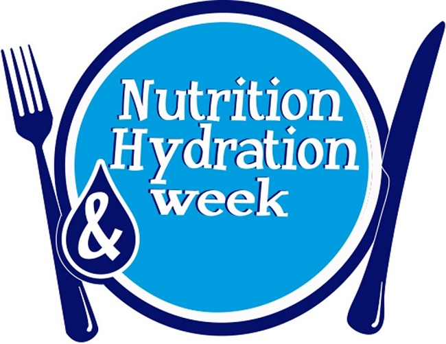 Nutrition and Hydration week logo
