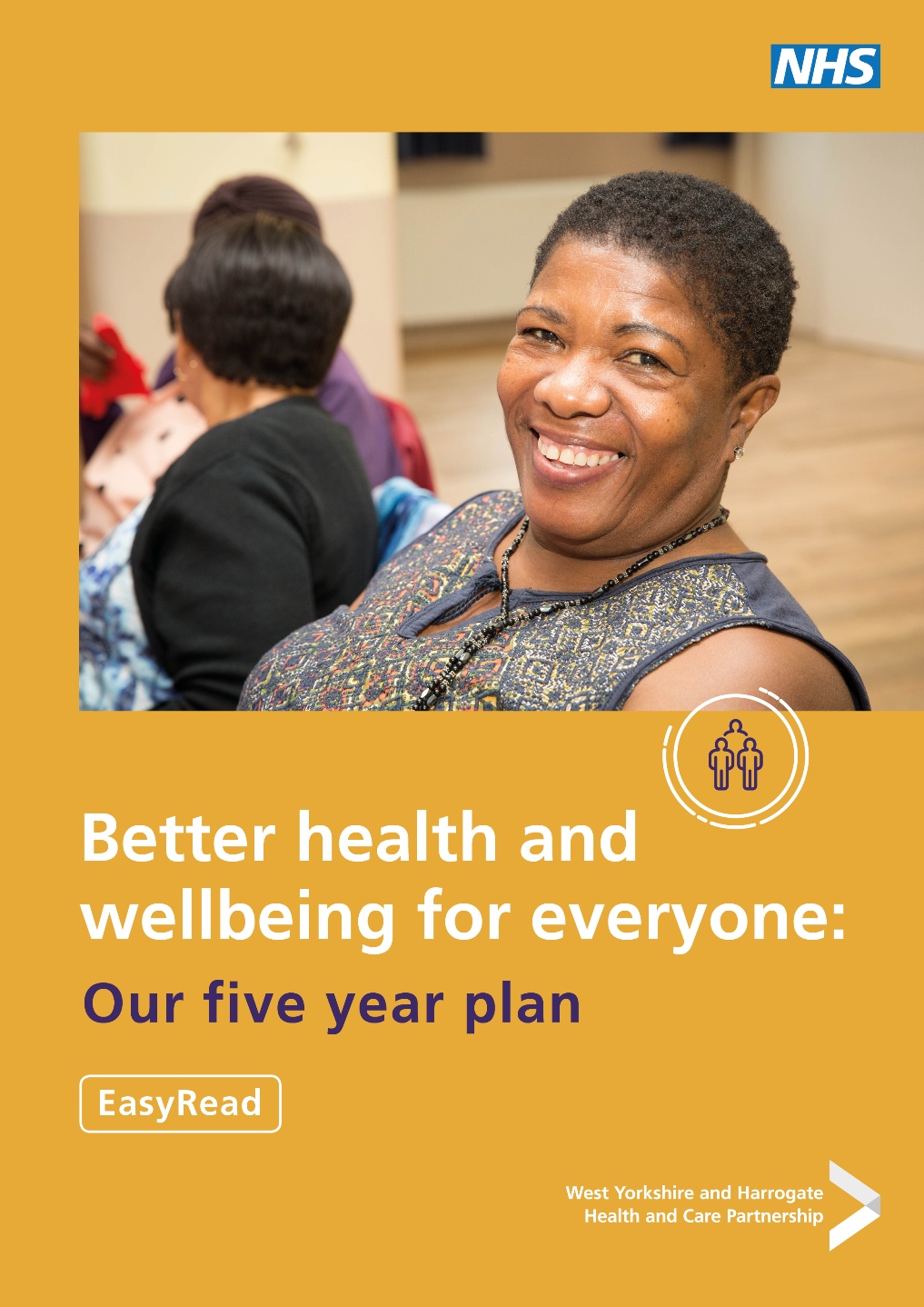 Our five year plan - Easy Read version - front cover