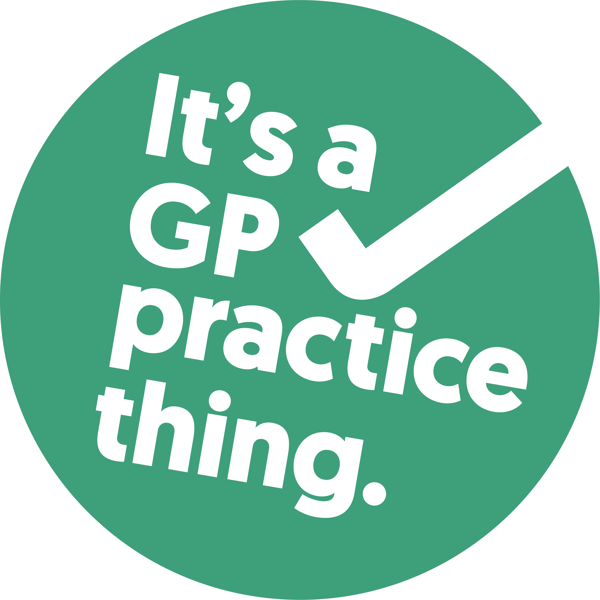 Its a GP practice thing logo