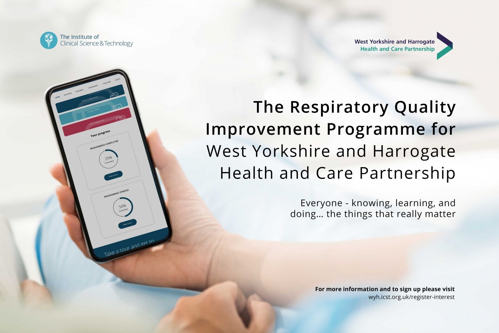 Respiratory Quality Improvement Programme for Primary Care Healthcare Professionals in West Yorkshire and Harrogate