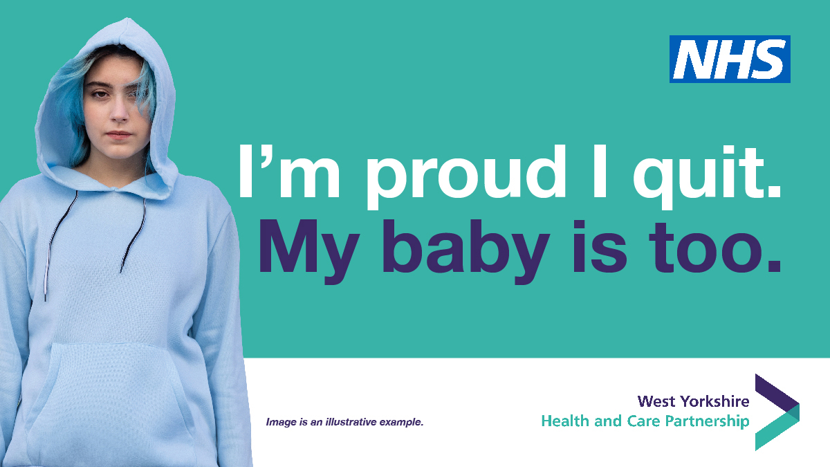 Mums can campaign image. I'm proud I quite. My baby is too 