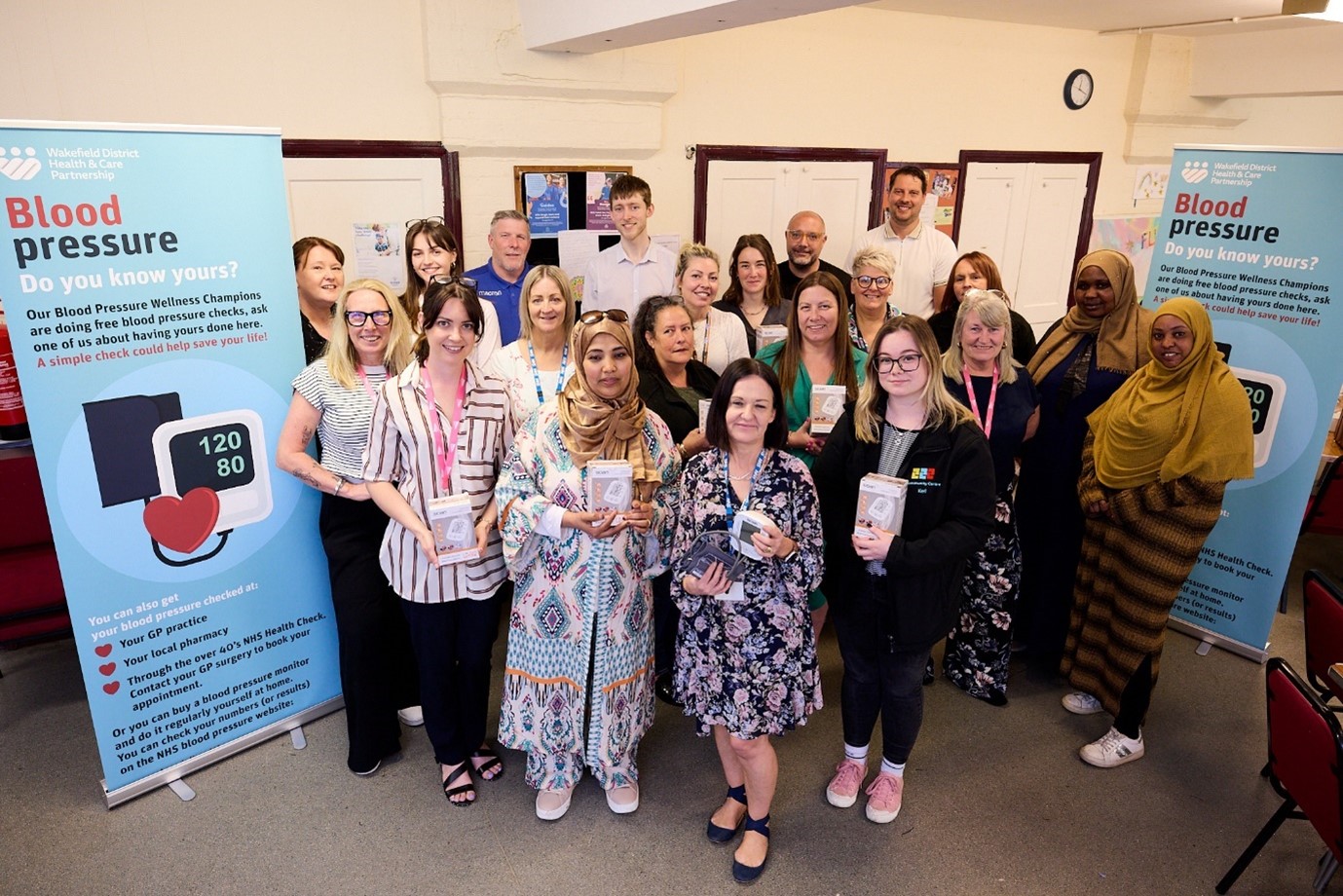 Wakefield District blood pressure champions