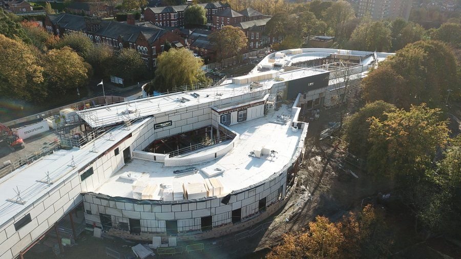 Red Kite View children's mental health unit under construction