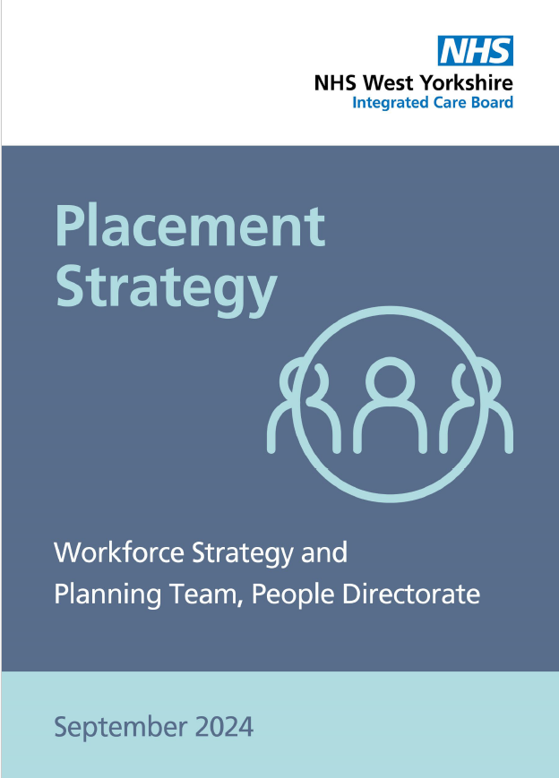 West Yorkshire placement strategy 2024 front cover