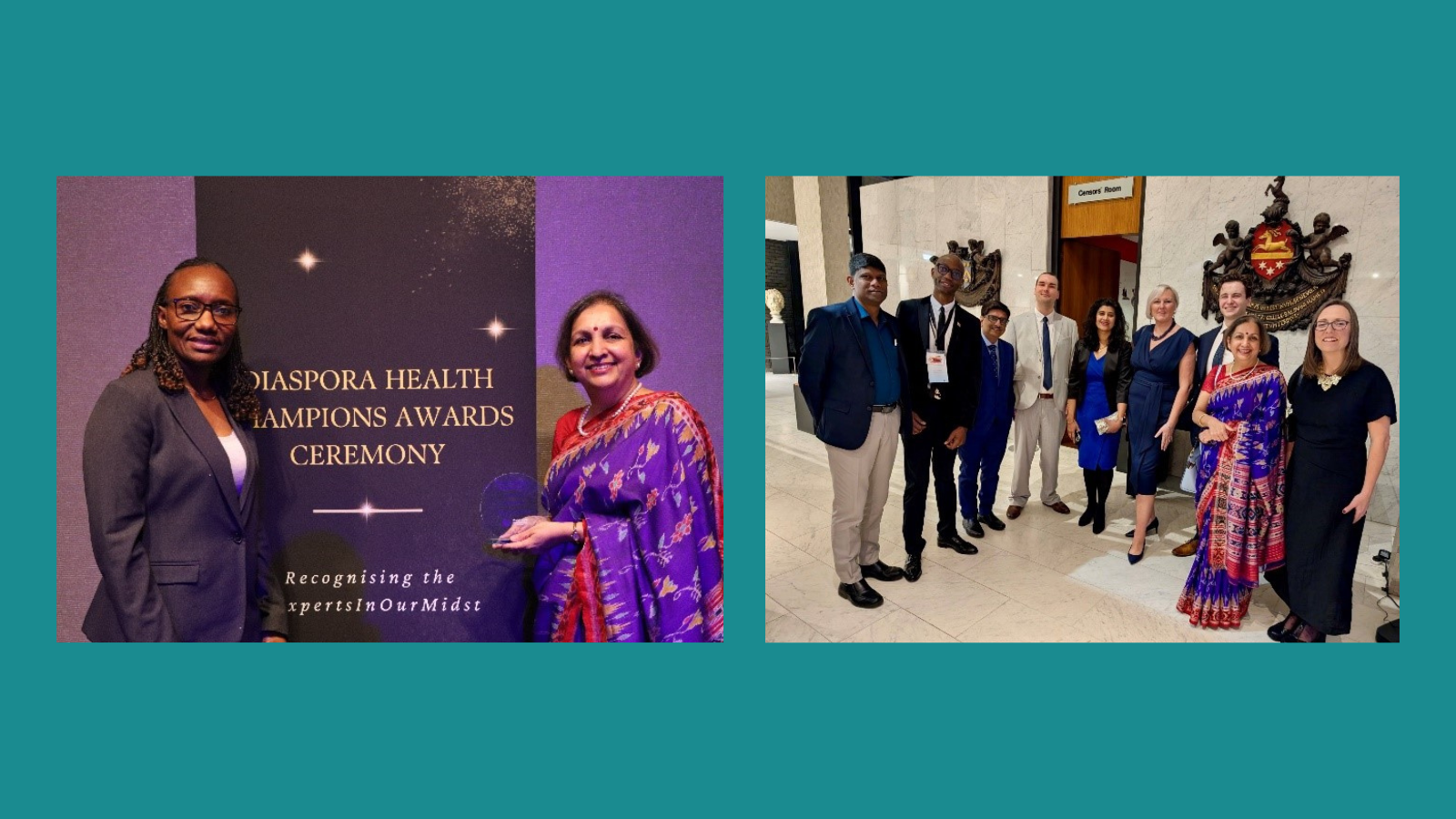 Diaspora Health Awards collage