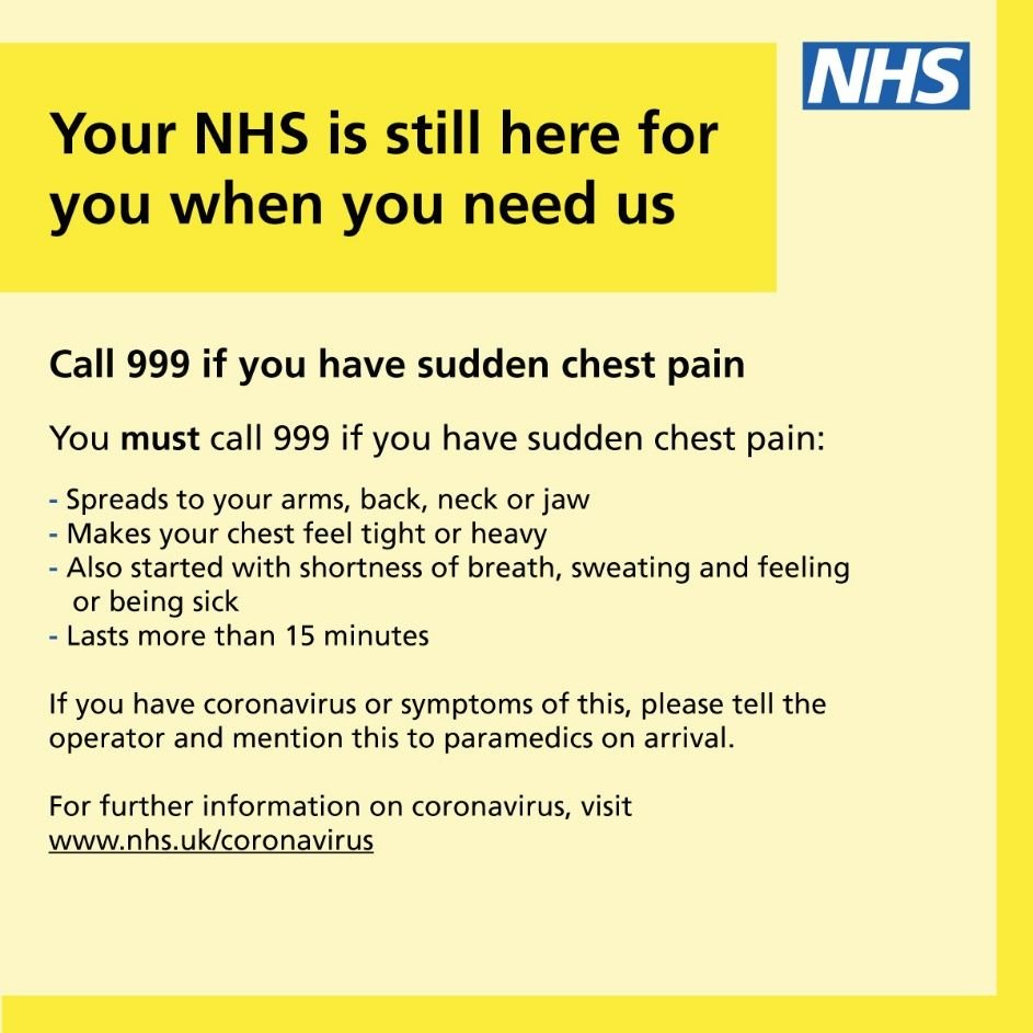 the NHS is still here for you when you need us