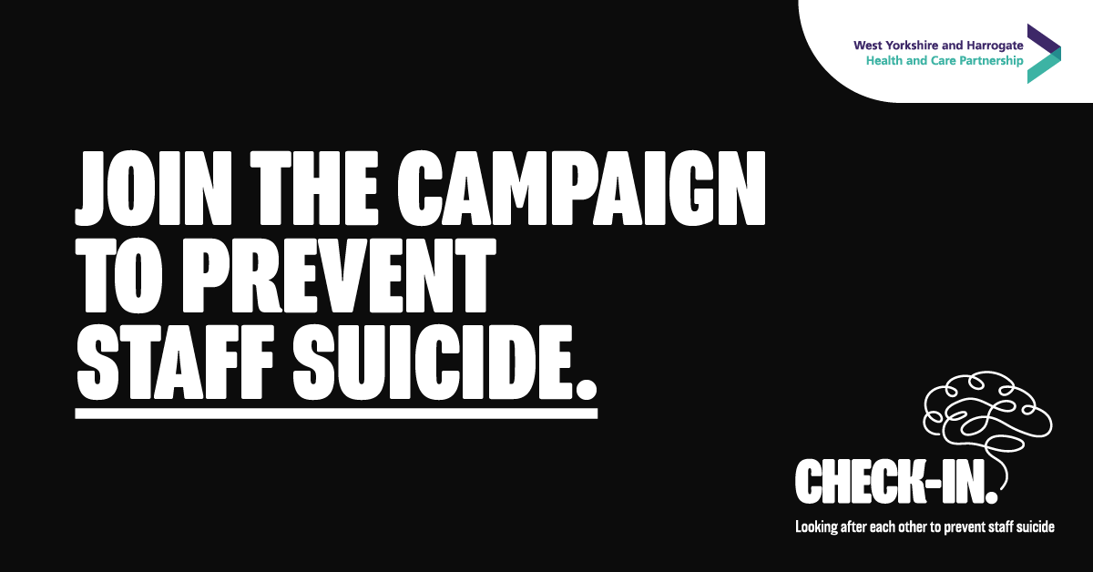 Join the campaign to prevent staff suicide