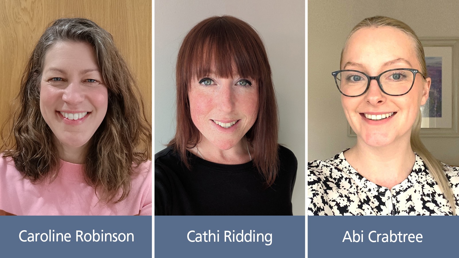 Caroline Robinson, Cathi Ridding and Abi Crabtree.jpg