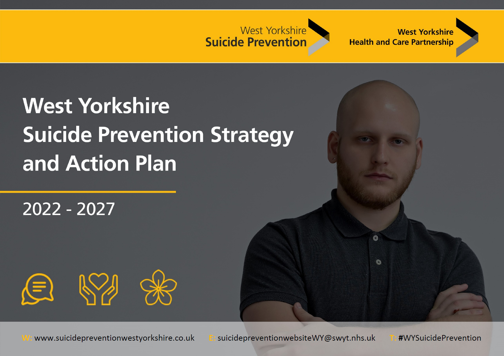 suicide prevention strategy 2022-2027 front cover