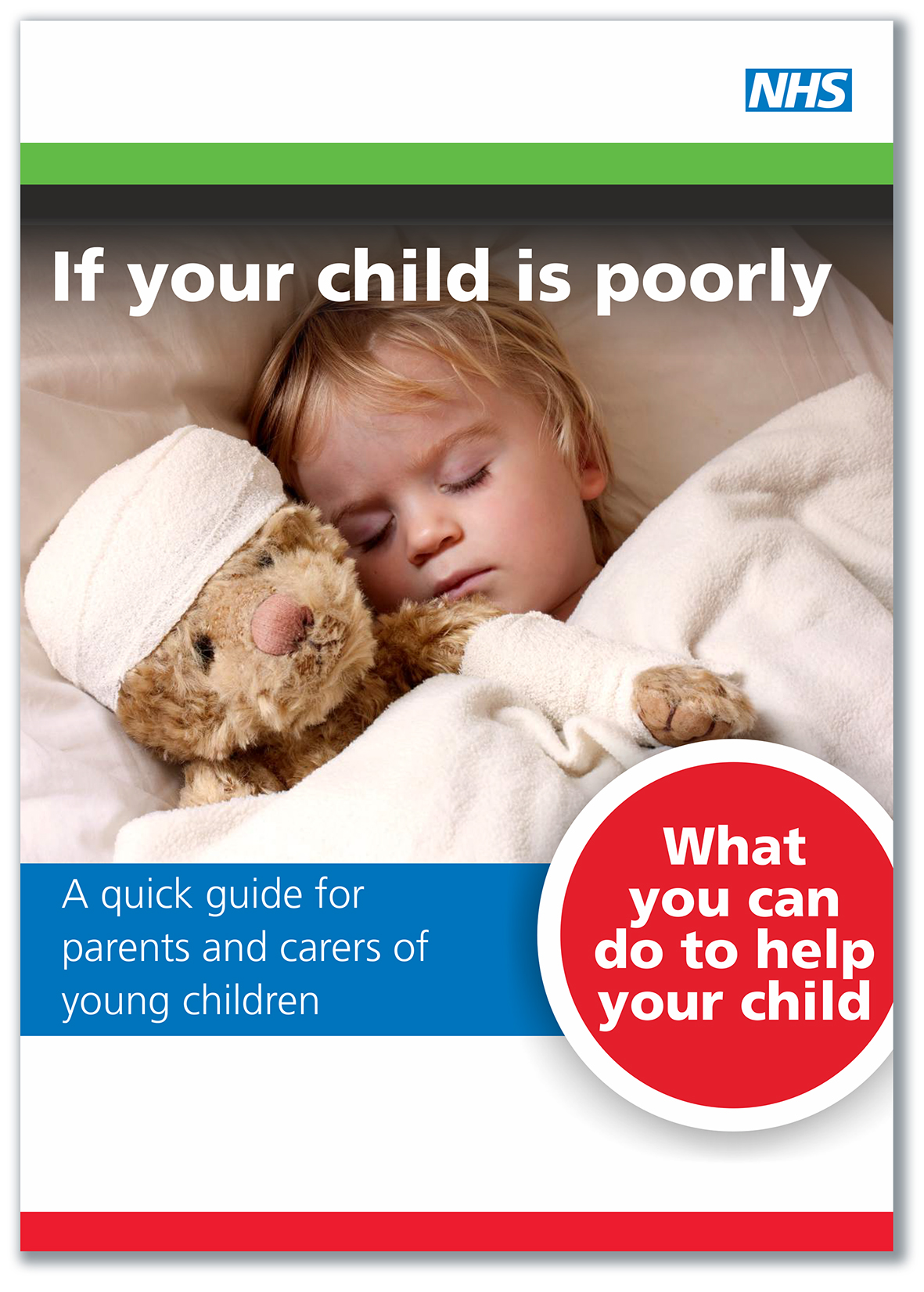 If your child is poorly leaflet cover