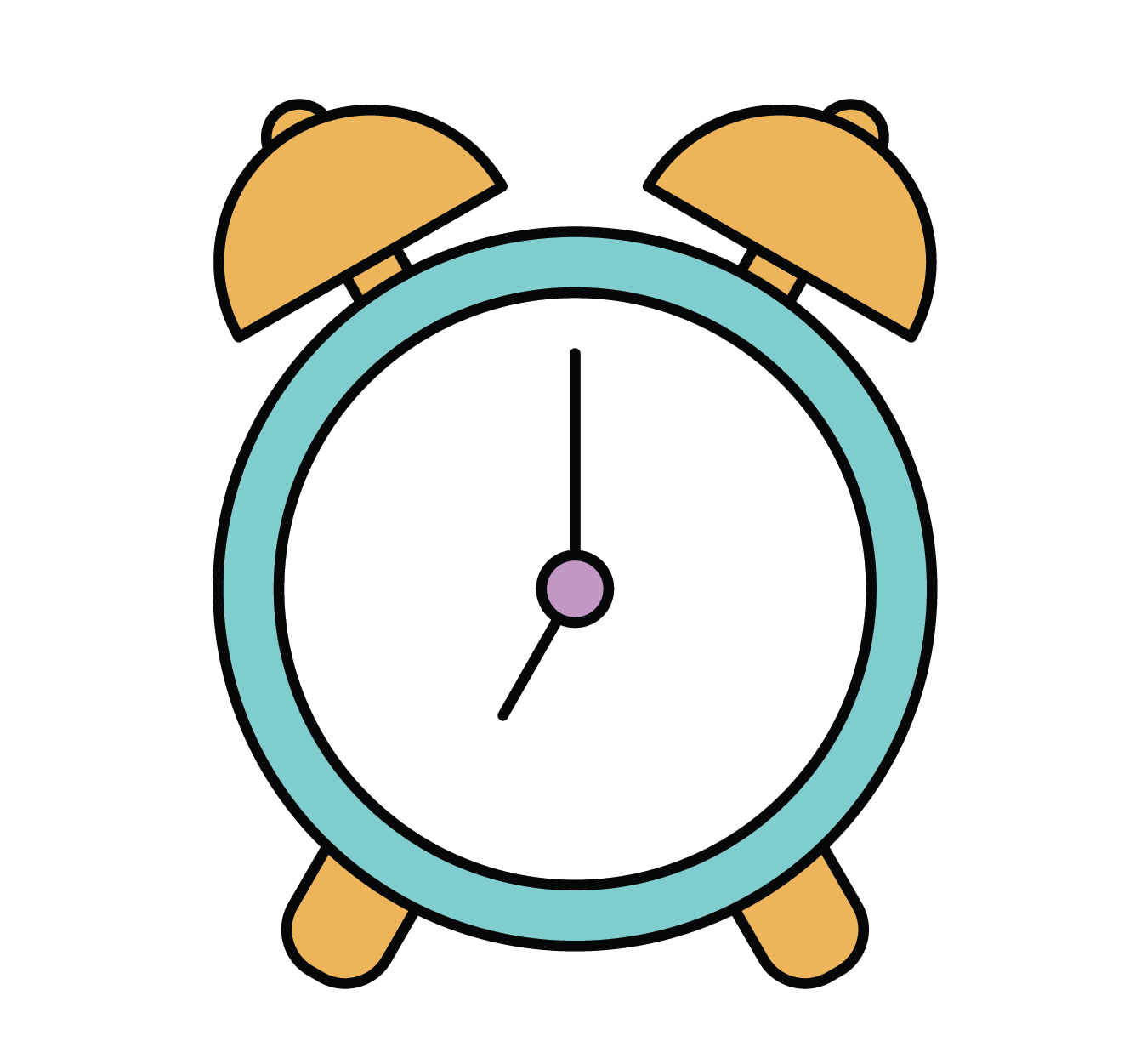 An alarm clock.